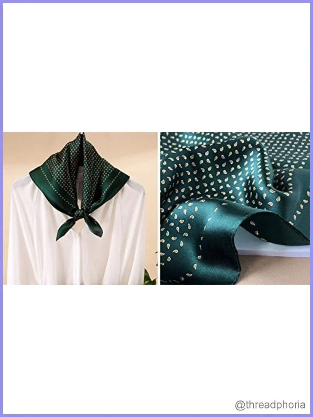 100% Mulberry Silk Scarf 20.5
